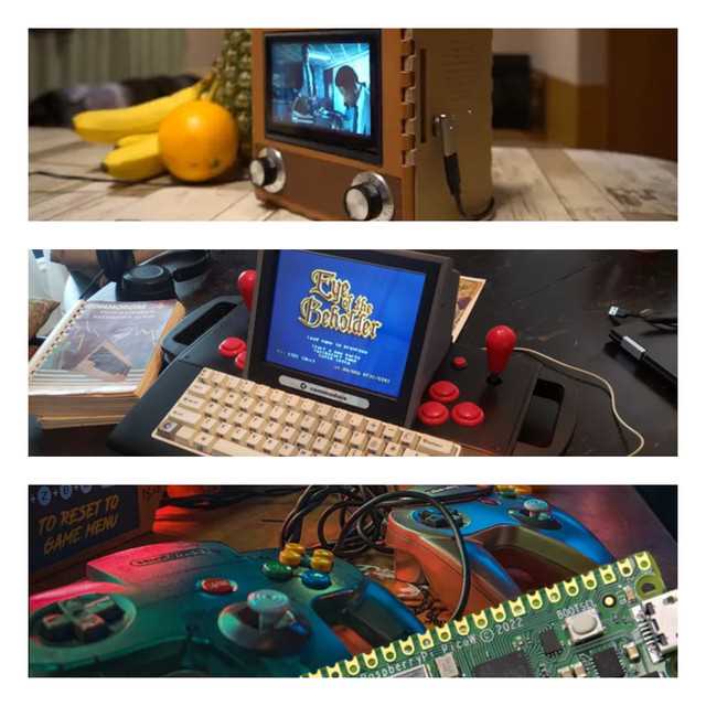 Проекты DIY для создания игровой консоли на Raspberry Pi 5