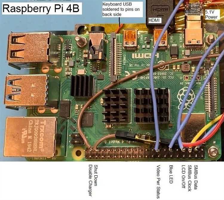Подключение основных компонентов Raspberry Pi