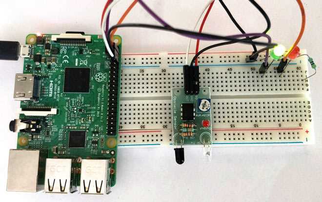 Подключение датчиков и сенсоров к материнской плате Raspberry Pi