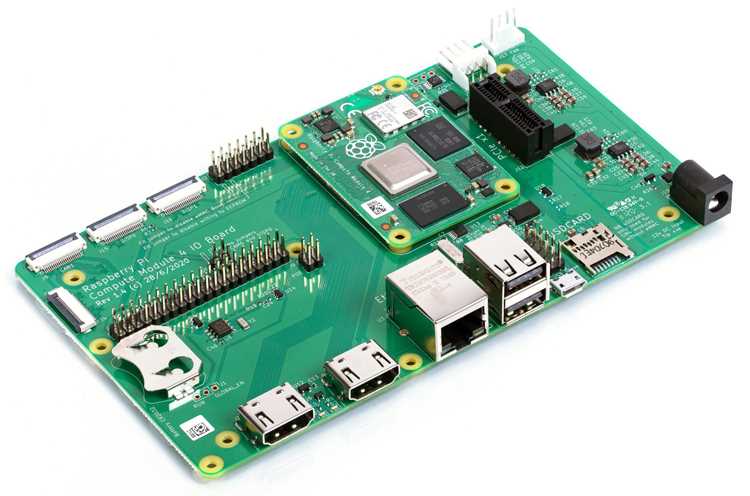 Raspberry Pi Compute Module: компактная версия материнской платы для интеграции в другие устройства