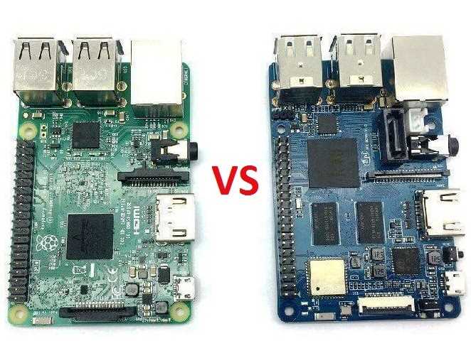 Различия между моделями материнских плат Raspberry Pi 2 и Raspberry Pi 3