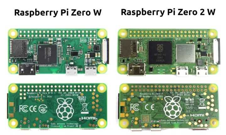 Сравнение основных характеристик материнских плат Raspberry Pi 2 и 3