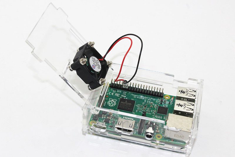 Вентилятор для охлаждения Raspberry PI 3 5V 3500об/мин