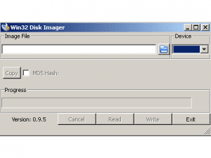 Win32 Disk Imager программа
