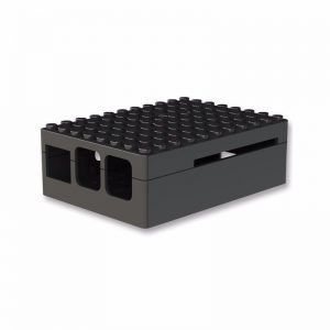 черный ABS корпус (имитация Lego) для Raspberry Pi 3