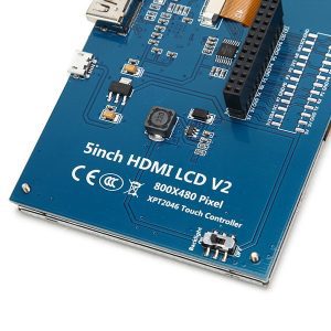 купить 5 дюймов LCD HDMI Сенсорный Экран TFT LCD 800*480 для Raspberry Pi