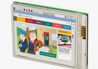 Сенсорный экран 2.8 дюймов для Raspberry Pi 3 или Zero W
