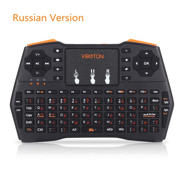 i8 беспроводной мини клавиатуры с тачпадом русская версия