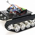 PS2 джойстик управление шасси танка с Arduino для DIY
