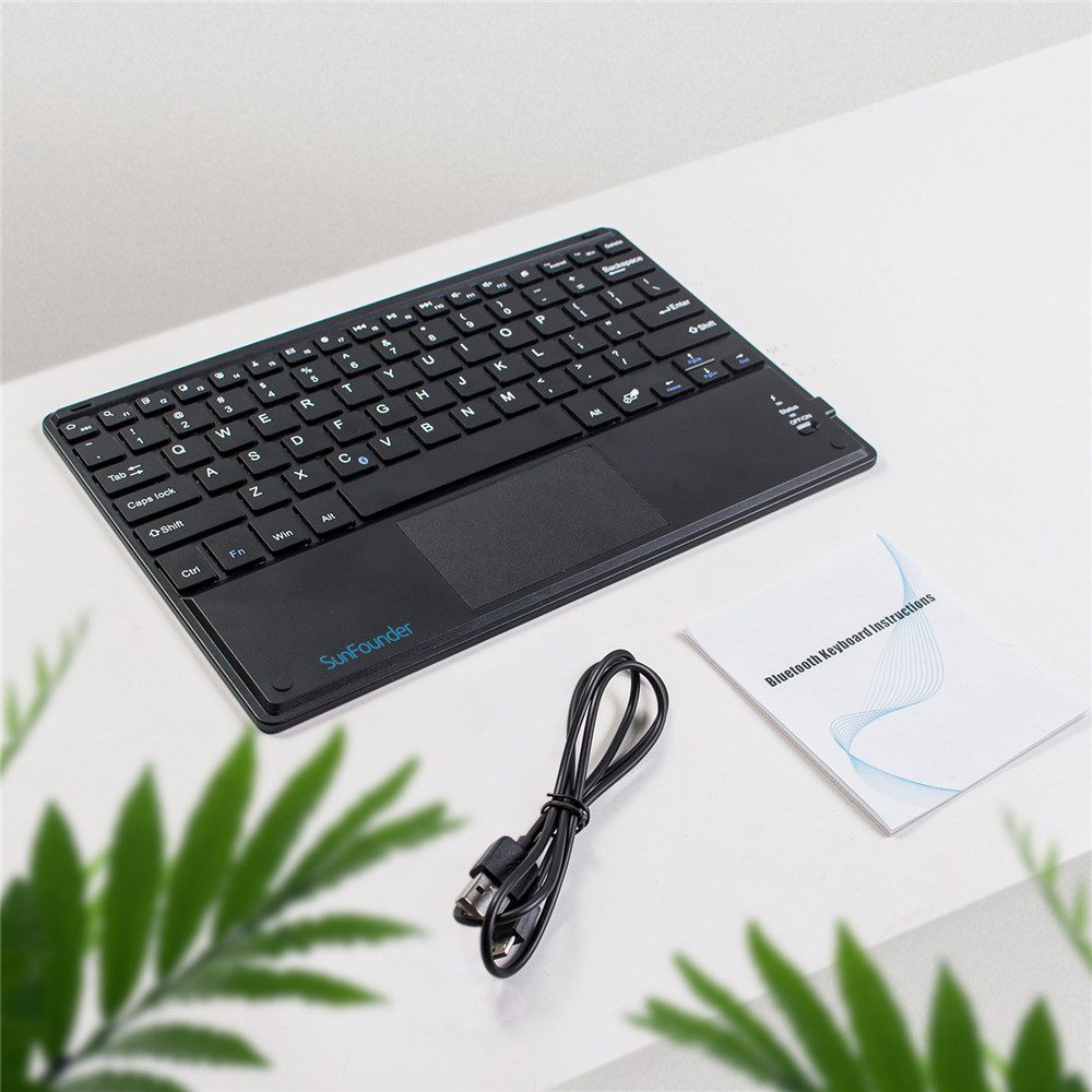 Комплект поставки 10 дюймовой беспроводной Bluetooth клавиатуры для Raspberry Pi с тачпадом