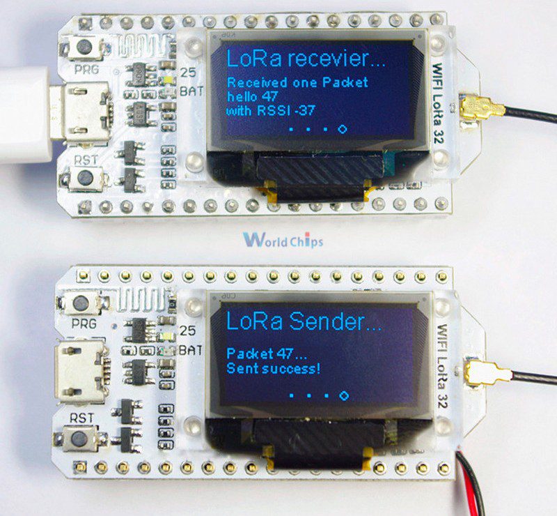 Описание модуля приёмопередатчика большого радиуса с технологии lora для Arduino 