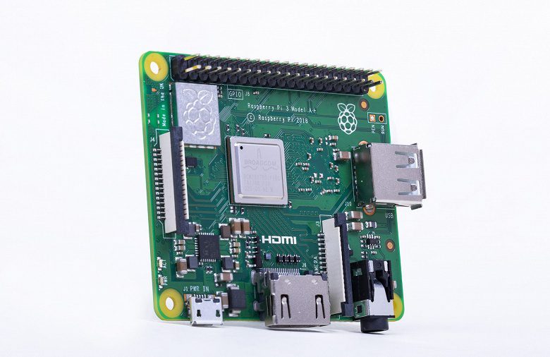 Купить Raspberry Pi 3 Модель A + 