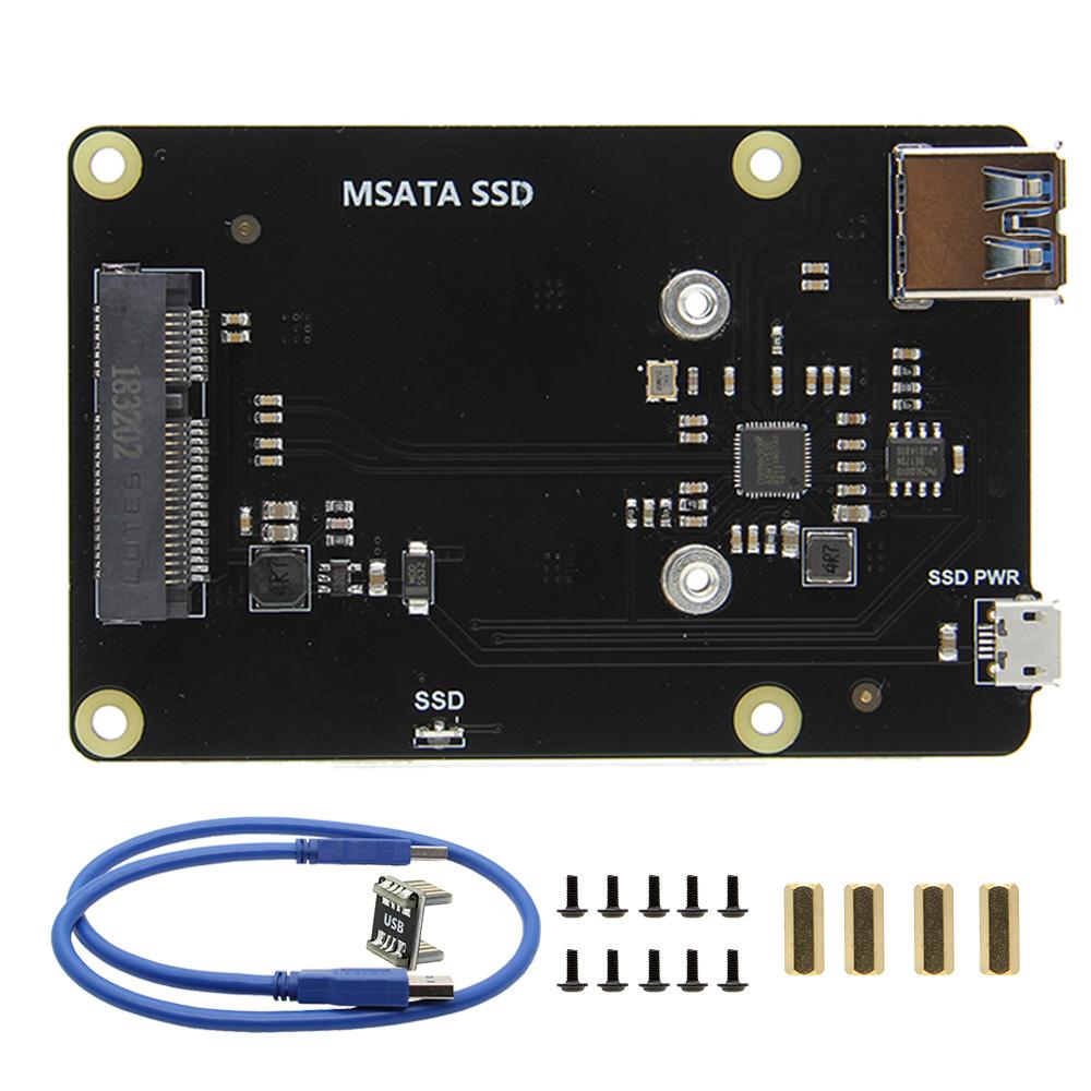 Плата расширения X850 V3.0 mSATA SSD для Raspberry Pi