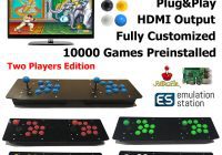 Аркадная ретро консоль для двух игроков на raspberry pi